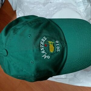 Vintage- Masters 2010 golf hat 1Sz nwot$33+Free hat